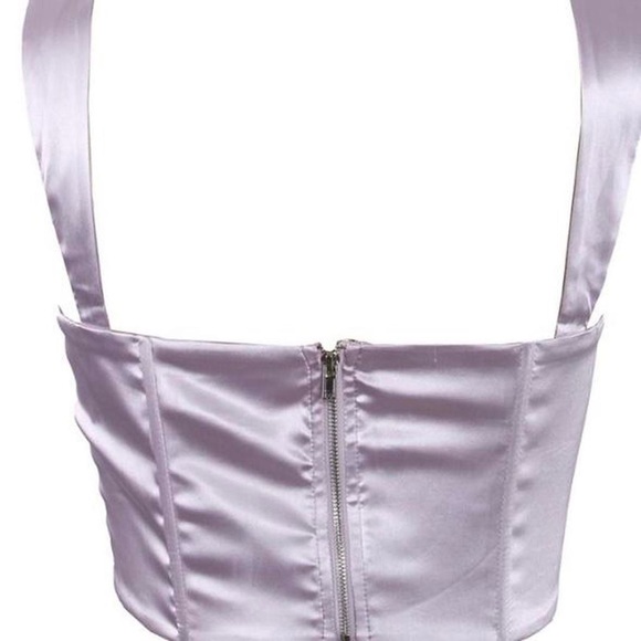 Purple Lavender Corset - Picture 2 of 3